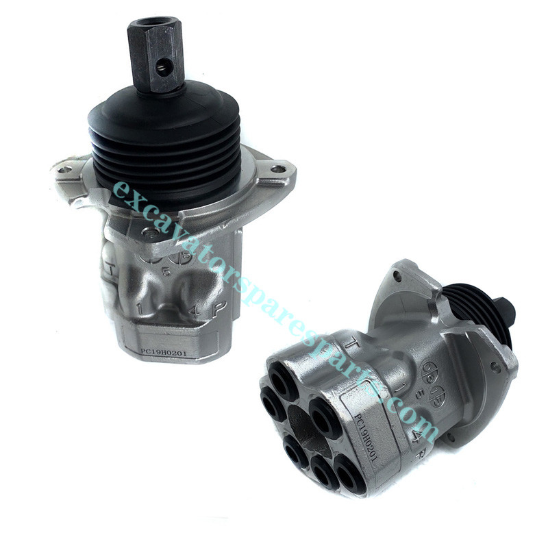 Pièces de rechange de Digger Joystick pour l'Assemblée véritable de manette de l'excavatrice E320D SY335 LG925